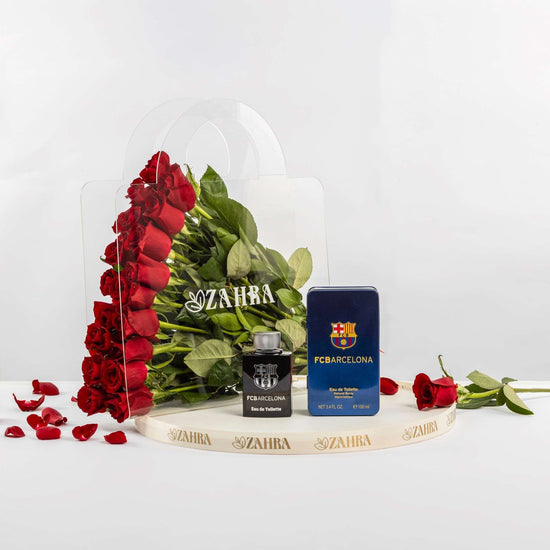 FC Barcelona Perfume & Romantic Bloom Bag