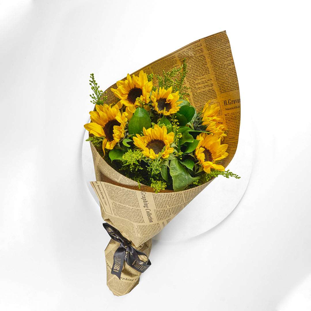 Sunflowers bouquet