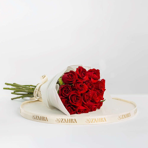 15 Red Roses Bouquet