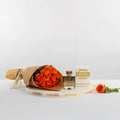 Boucheron Quatre & Orange Roses Bouquet