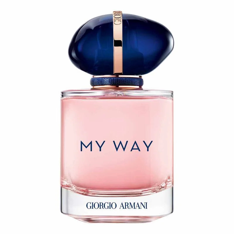 My Way EDP & Pink Flowers Bouquet