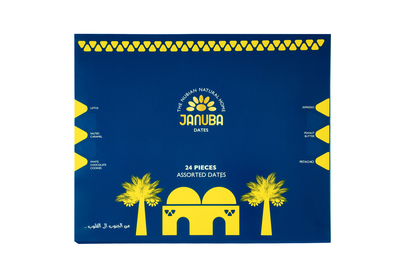 Januba Assorted Flavors Dates (24 pieces)