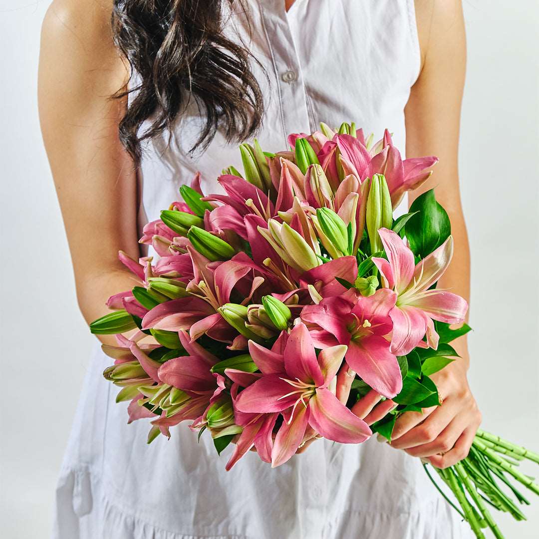 Pink Lilies Jerb