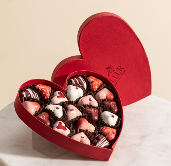 Fleur Heart Box 20 pieces