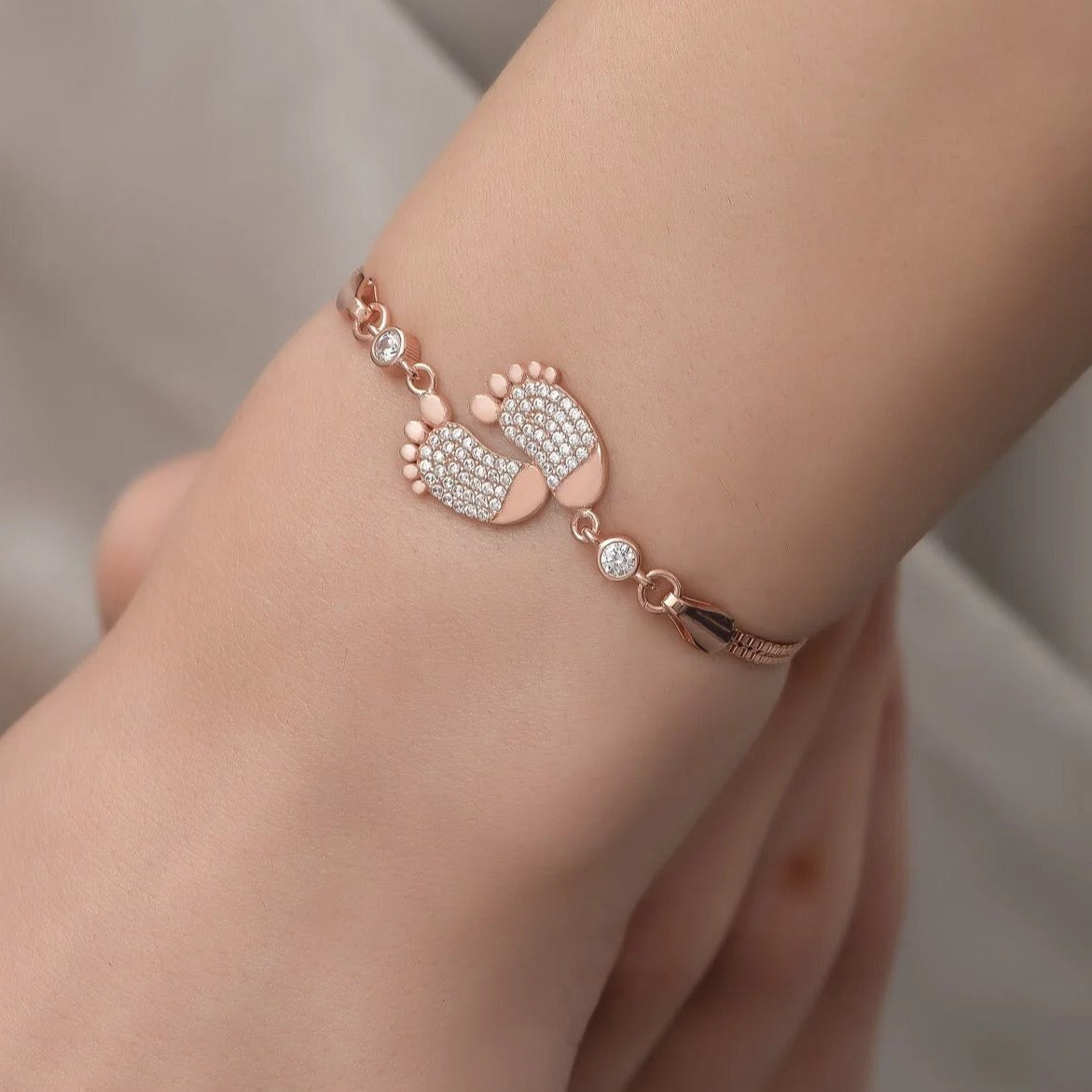 The Baby feet Bracelet Bundle (Boyish)