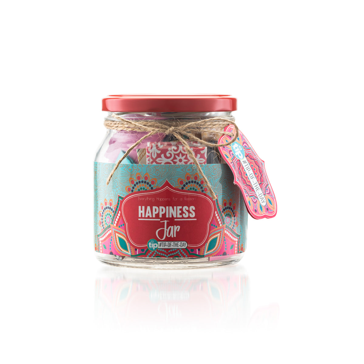 Floral Mug x Happiness Jar “Tip of the day”