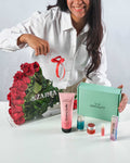 Joviality Skin Love Kit - Strawberry Smoothie & Romantic Bloom Bag