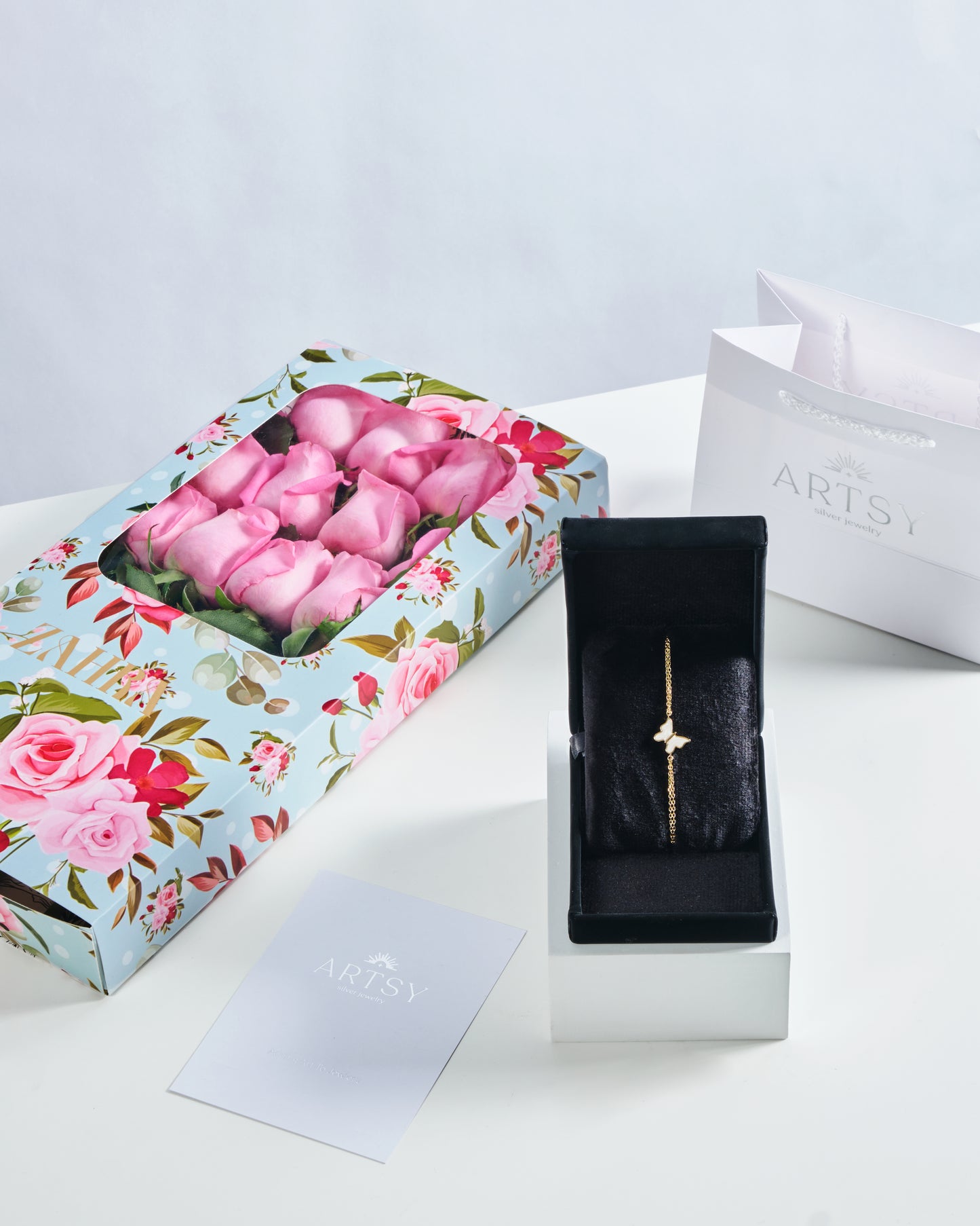 Butterfly Bracelet & Barbie Box