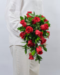 Red Cascading Jerb