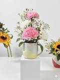Tip of the day Yellow Floral Mug
