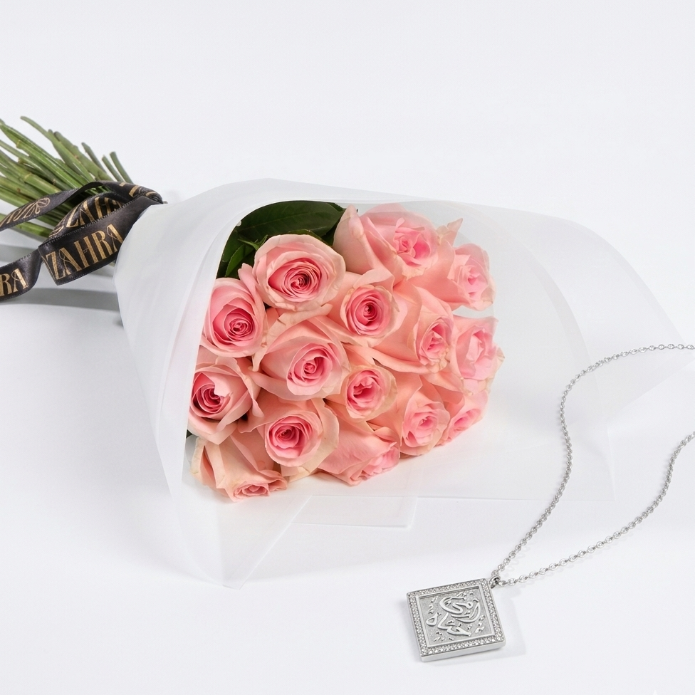 Habibty Necklace Bundle & Simon Bouquet