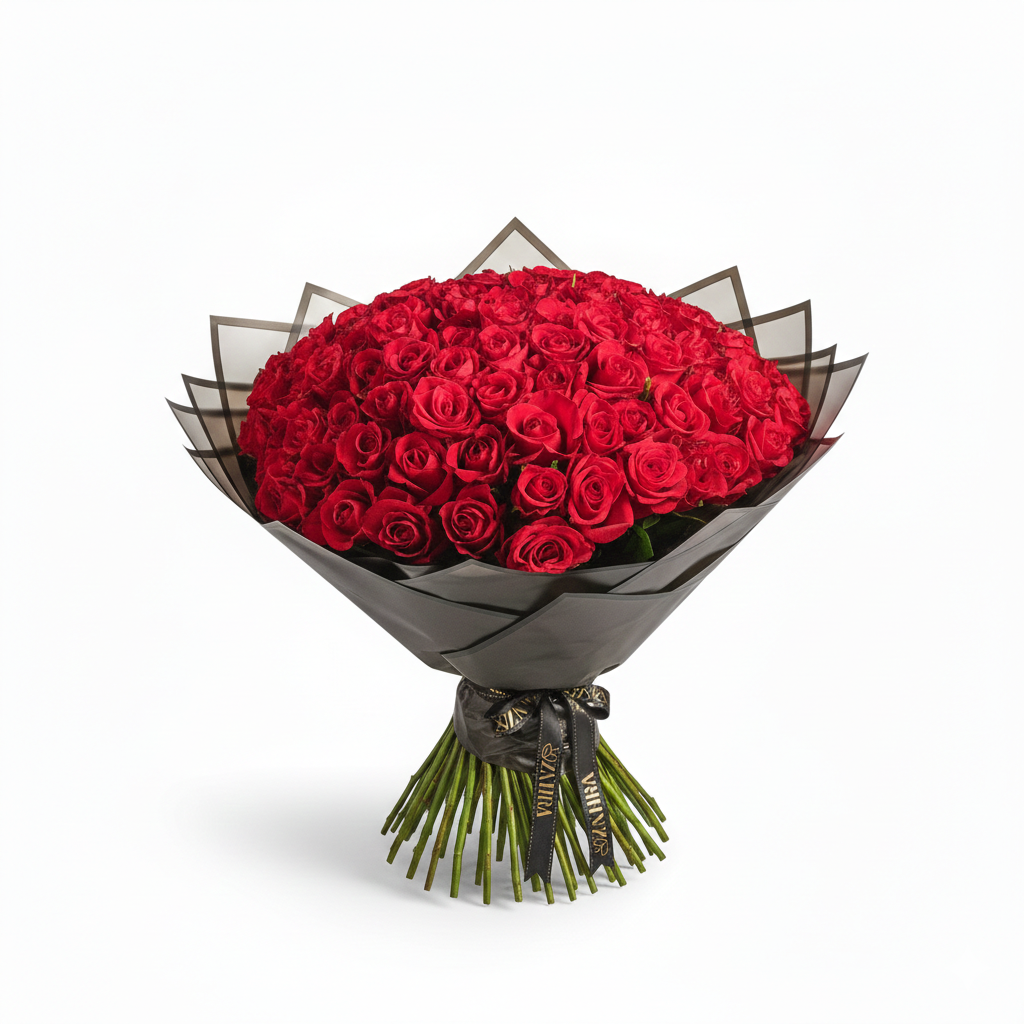100 Roses Bouquet & Yara EDP 100 ml
