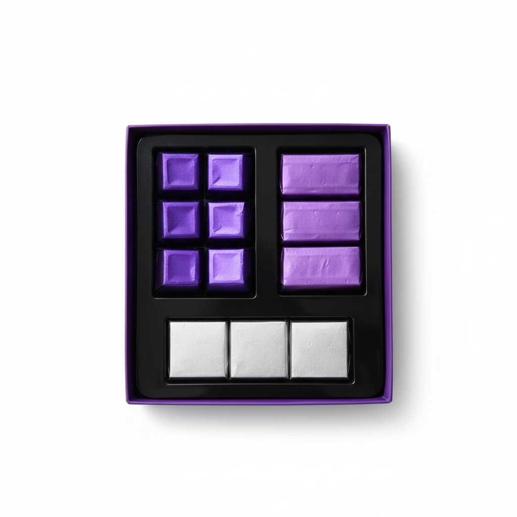 Pink Book Vase and Swiza 12 pcs