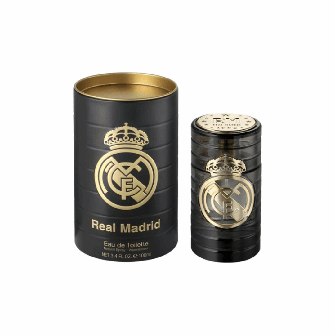 Real Madrid EDT & White Flowers Bouquet