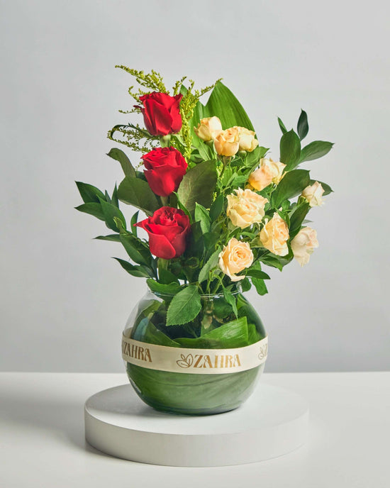 Red Delight Vase