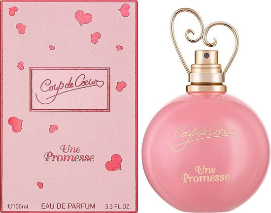 Une Promesse EDP & Pink Flowers Bouquet