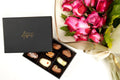 Chocolate Dates & Pink Bouquet